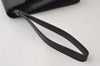 Authentic Louis Vuitton Epi Sellier Dragonne Clutch Bag Black M52612 LV 0412J