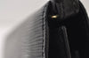 Authentic Louis Vuitton Epi Sellier Dragonne Clutch Bag Black M52612 LV 0412J