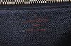 Authentic Louis Vuitton Epi Sellier Dragonne Clutch Bag Black M52612 LV 0412J