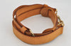 Authentic Louis Vuitton Leather Shoulder Strap Beige 36.2-43.3" LV 0412K