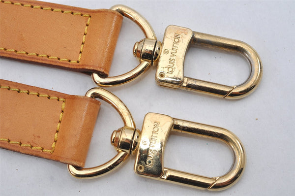 Authentic Louis Vuitton Leather Shoulder Strap Beige 36.2-43.3" LV 0412K