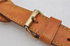 Authentic Louis Vuitton Leather Shoulder Strap Beige 36.2-43.3" LV 0412K