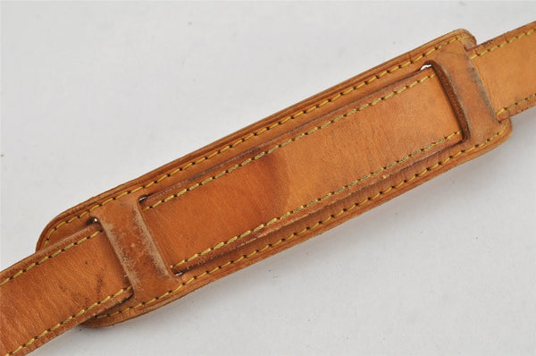 Authentic Louis Vuitton Leather Shoulder Strap Beige 36.2-43.3" LV 0412K