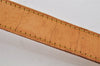 Authentic Louis Vuitton Leather Shoulder Strap Beige 36.2-43.3" LV 0412K