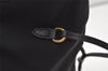 Authentic PRADA Vintage Nylon Tessuto Leather Shoulder Tote Bag Black 0413J