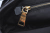 Authentic PRADA Vintage Nylon Tessuto Leather Shoulder Tote Bag Black 0413J