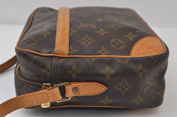 Authentic Louis Vuitton Monogram Trocadero 30 Shoulder Cross Bag M51272 LV 0414J