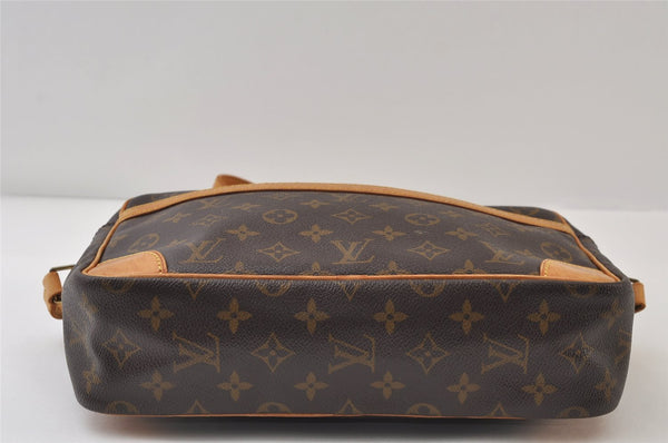 Authentic Louis Vuitton Monogram Trocadero 30 Shoulder Cross Bag M51272 LV 0414J