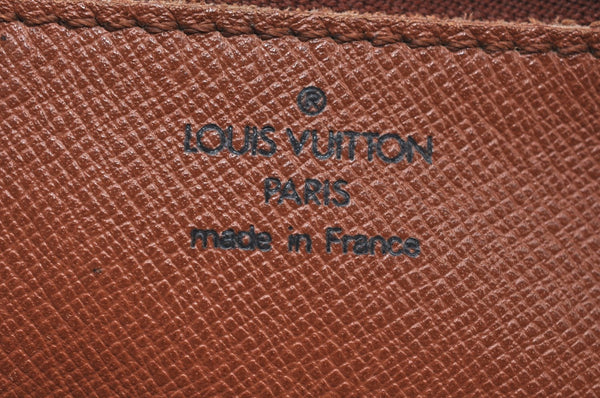 Authentic Louis Vuitton Monogram Trocadero 30 Shoulder Cross Bag M51272 LV 0414J