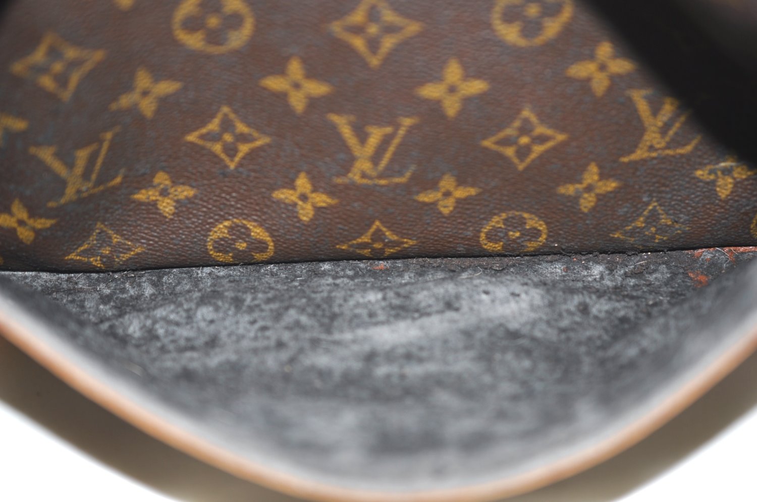 Authentic Louis Vuitton Monogram Trocadero 30 Shoulder Cross Bag M51272 LV 0414J