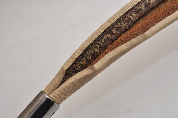 Authentic GUCCI Vintage Shoulder Hand Bag Purse Leather 0013814 Beige 0414K