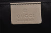 Authentic GUCCI Vintage Shoulder Hand Bag Purse Leather 0013814 Beige 0414K