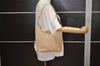 Authentic GUCCI Vintage Shoulder Hand Bag Purse Leather 0013814 Beige 0414K