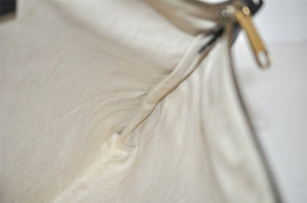 Authentic GUCCI Portfolio Clutch Hand Bag Purse Leather 572770 Black 0416J