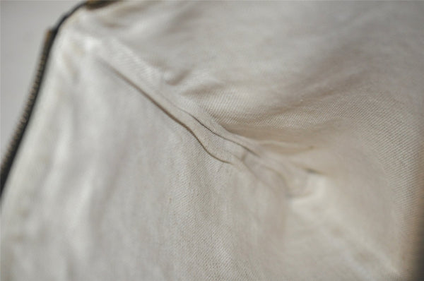 Authentic GUCCI Portfolio Clutch Hand Bag Purse Leather 572770 Black 0416J