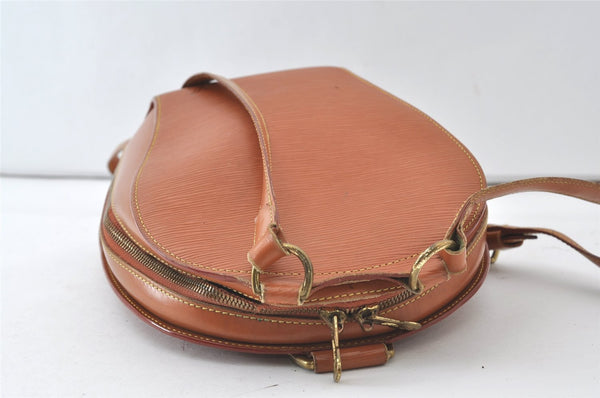 Authentic Louis Vuitton Epi Mabillon Backpack Brown M52238 LV 0417J