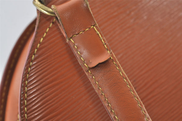 Authentic Louis Vuitton Epi Mabillon Backpack Brown M52238 LV 0417J