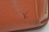 Authentic Louis Vuitton Epi Mabillon Backpack Brown M52238 LV 0417J
