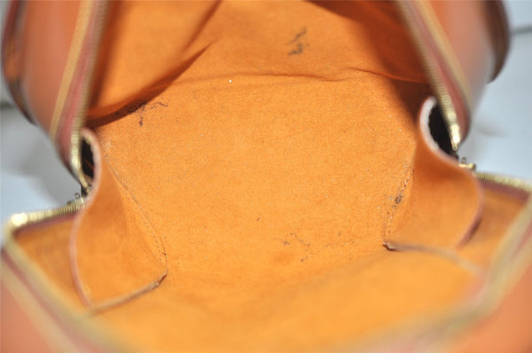 Authentic Louis Vuitton Epi Mabillon Backpack Brown M52238 LV 0417J