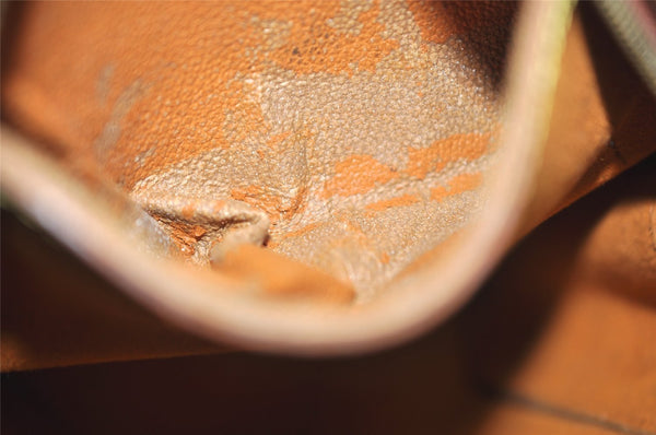 Authentic Louis Vuitton Epi Mabillon Backpack Brown M52238 LV 0417J