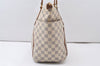 Authentic Louis Vuitton Damier Azur Totally MM Tote Bag N51262 LV 0418J