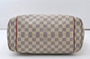 Authentic Louis Vuitton Damier Azur Totally MM Tote Bag N51262 LV 0418J
