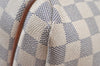 Authentic Louis Vuitton Damier Azur Totally MM Tote Bag N51262 LV 0418J