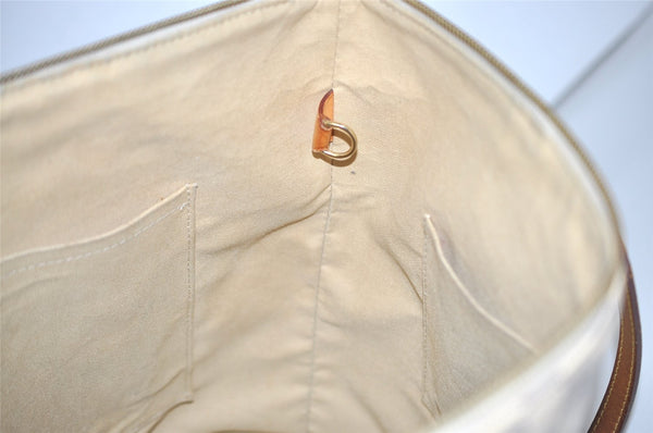 Authentic Louis Vuitton Damier Azur Totally MM Tote Bag N51262 LV 0418J