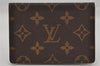 Authentic Louis Vuitton Monogram Porte 2 Cartes Vertical M60533 Pass Case 0418K