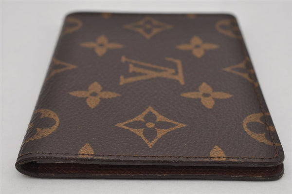 Authentic Louis Vuitton Monogram Porte 2 Cartes Vertical M60533 Pass Case 0418K