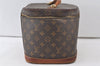 Auth Louis Vuitton Monogram Nice 2way Cosmetic Hand Bag M47280 Vanity Junk 0419J