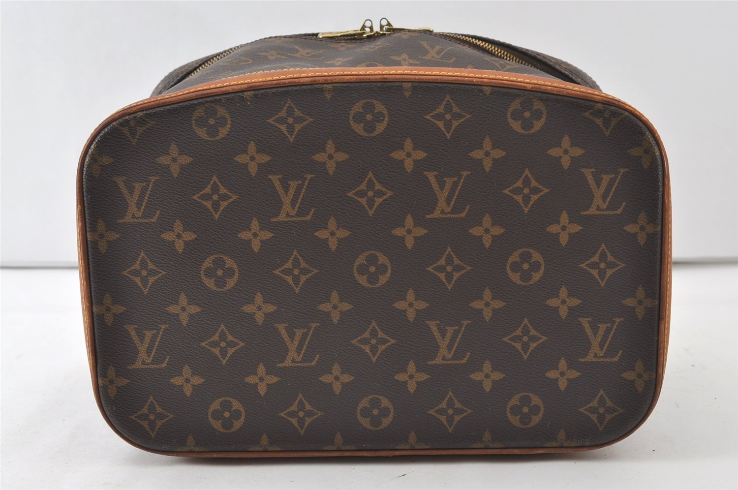 Auth Louis Vuitton Monogram Nice 2way Cosmetic Hand Bag M47280 Vanity Junk 0419J