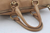 Authentic PRADA Vintage Leather Nappa 2Way Shoulder Hand Bag Beige 0420J