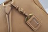Authentic PRADA Vintage Leather Nappa 2Way Shoulder Hand Bag Beige 0420J