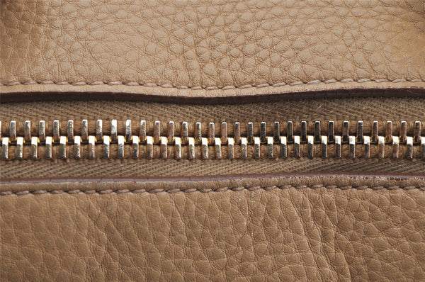 Authentic PRADA Vintage Leather Nappa 2Way Shoulder Hand Bag Beige 0420J