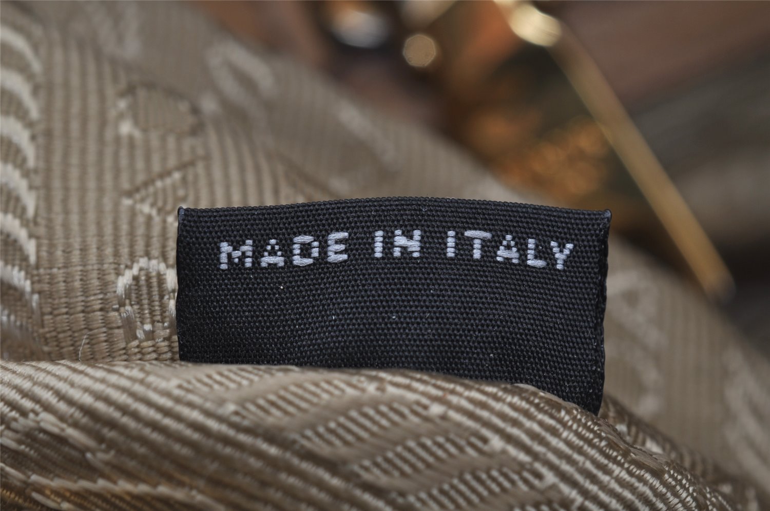 Authentic PRADA Vintage Leather Nappa 2Way Shoulder Hand Bag Beige 0420J