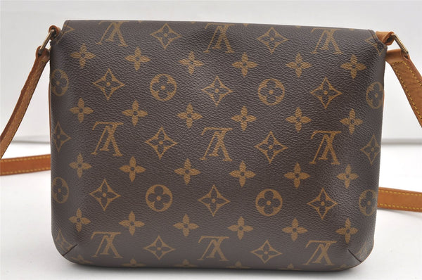 Authentic Louis Vuitton Monogram Musette Tango M51388 Shoulder Cross Bag 0421K