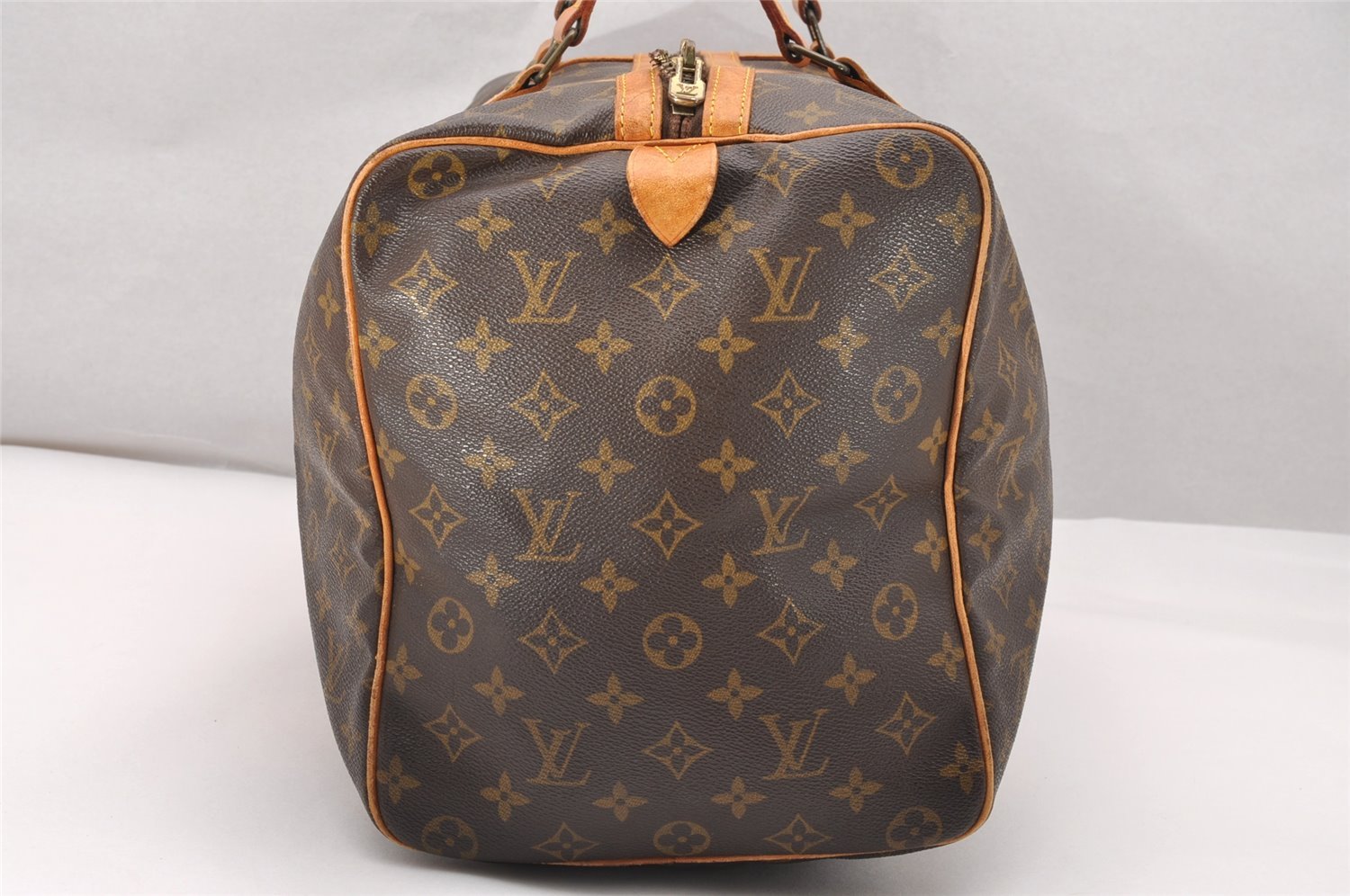Authentic Louis Vuitton Monogram Sac Souple 45 Hand Boston Bag M41624 LV 0423J