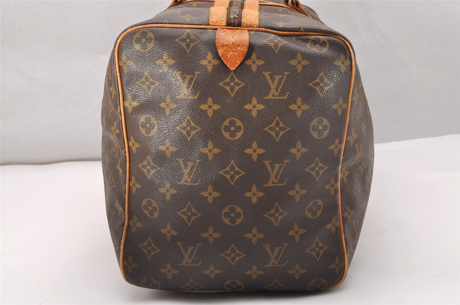 Authentic Louis Vuitton Monogram Sac Souple 45 Hand Boston Bag M41624 LV 0423J
