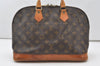 Authentic Louis Vuitton Monogram Alma Hand Bag Purse M51130 LV 0424J