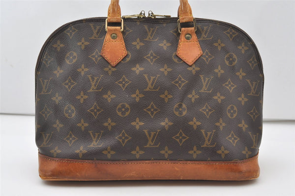 Authentic Louis Vuitton Monogram Alma Hand Bag Purse M51130 LV 0424J