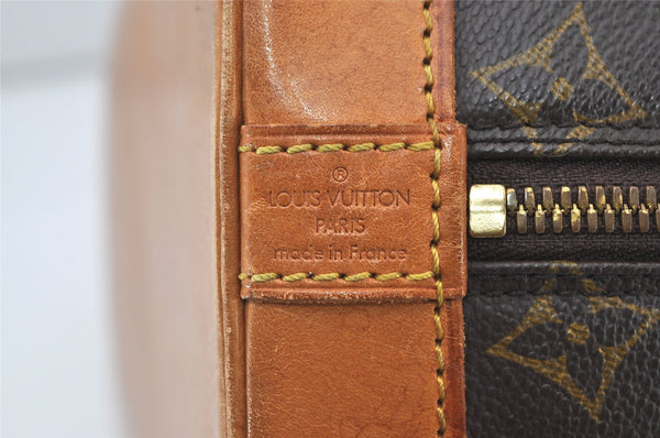 Authentic Louis Vuitton Monogram Alma Hand Bag Purse M51130 LV 0424J