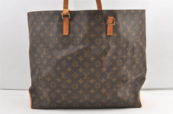 Authentic Louis Vuitton Monogram Cabas Alto Shoulder Tote Bag M51152 Junk 0425K