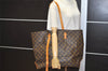 Authentic Louis Vuitton Monogram Cabas Alto Shoulder Tote Bag M51152 Junk 0425K