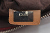 Authentic Chloe Paddington Leather 2Way Shoulder Hand Bag Bordeaux Red 0429K
