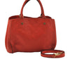 Auth Louis Vuitton Monogram Empreinte Montaigne MM 2Way Hand Bag Red LV 0430J