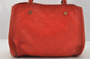 Auth Louis Vuitton Monogram Empreinte Montaigne MM 2Way Hand Bag Red LV 0430J