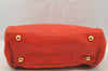 Auth Louis Vuitton Monogram Empreinte Montaigne MM 2Way Hand Bag Red LV 0430J