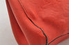 Auth Louis Vuitton Monogram Empreinte Montaigne MM 2Way Hand Bag Red LV 0430J