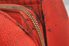 Auth Louis Vuitton Monogram Empreinte Montaigne MM 2Way Hand Bag Red LV 0430J